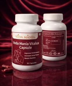Click to see full view Veda Mania Vitalux Capsule, Performance Enhancement and Stamina Booster Supplement, Natural Ayurvedic Formula, 30 Capsules